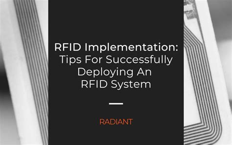 what is the key s to a successful rfid implementation|rfid implementation examples.